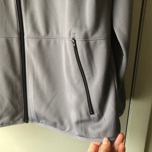 Nike Dri Fit Jacket Women's Large Gray Hounds Logo NEW - Picture 6 of 7